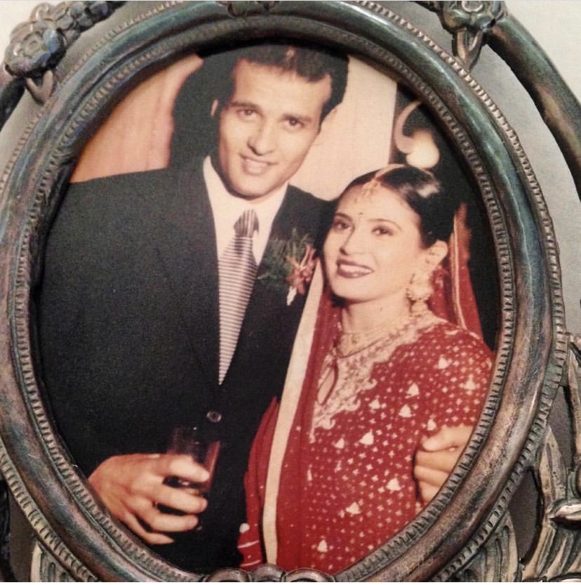 Rohit Roy Manasi Joshi Wedding Picture