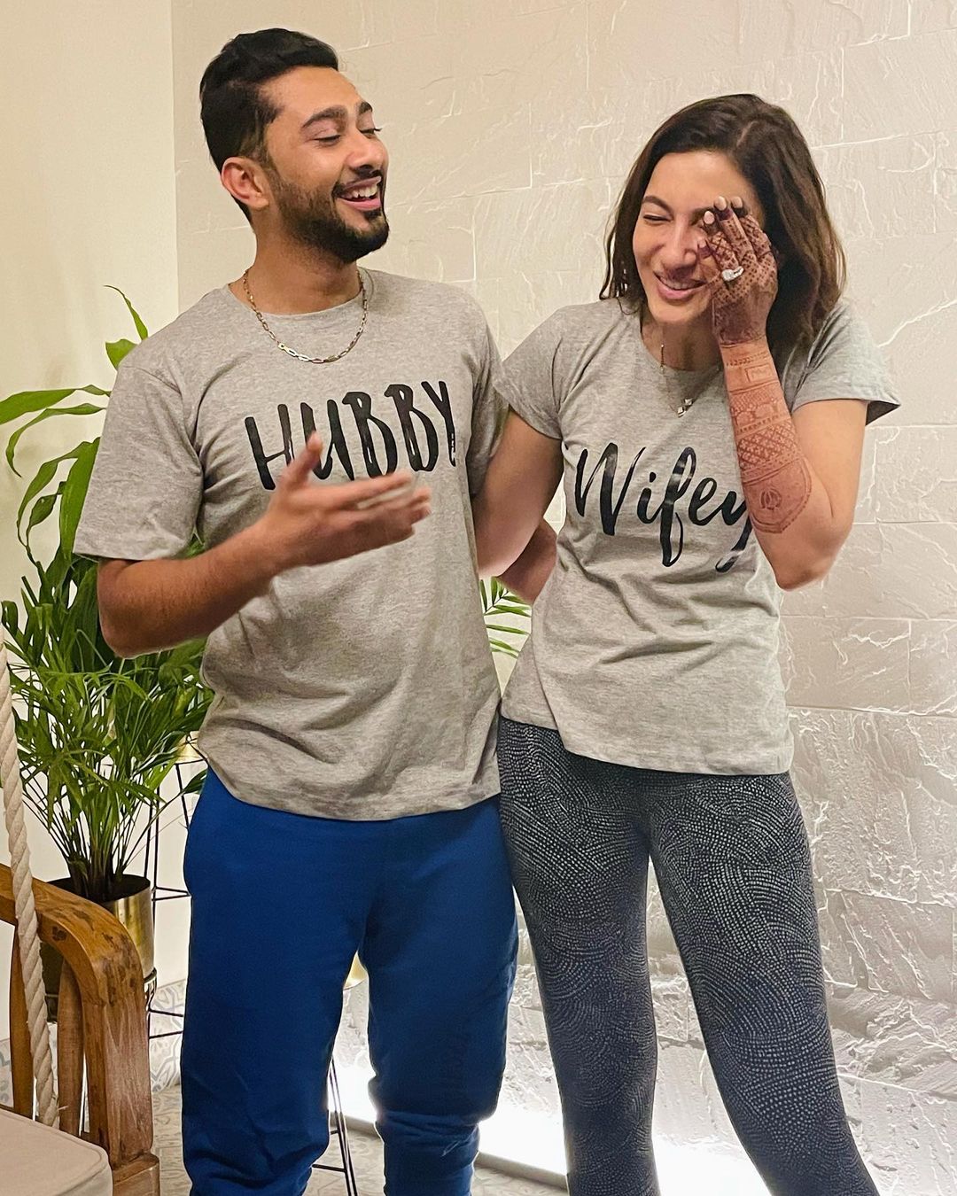 Gauahar Khan and Zaid Darbar