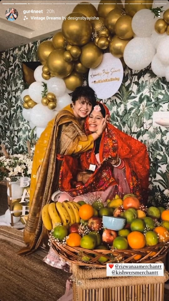 Kishwer Merchantt Godh Bharai