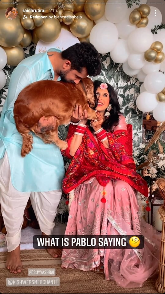 Kishwer Merchantt and Suyyash Rai