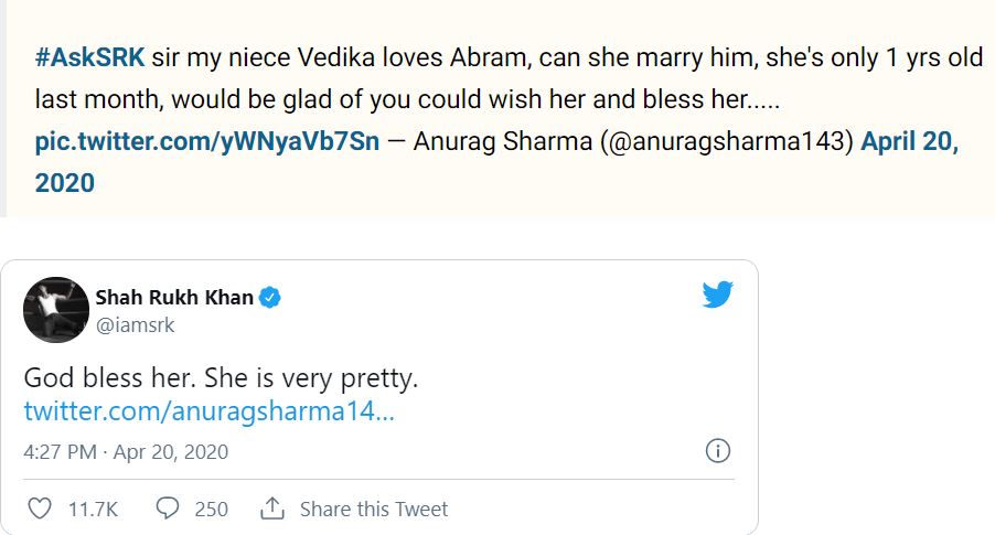 Shah Rukh Khan AskSRK