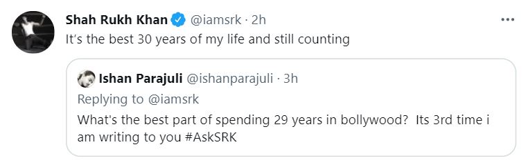 Shah Rukh Khan AskSRK