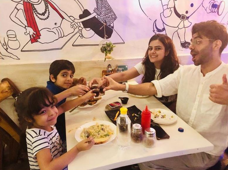 Aparshakti Khurana, Aakriti Ahuja, Varushka Khurrana and Virajveer Khurrana