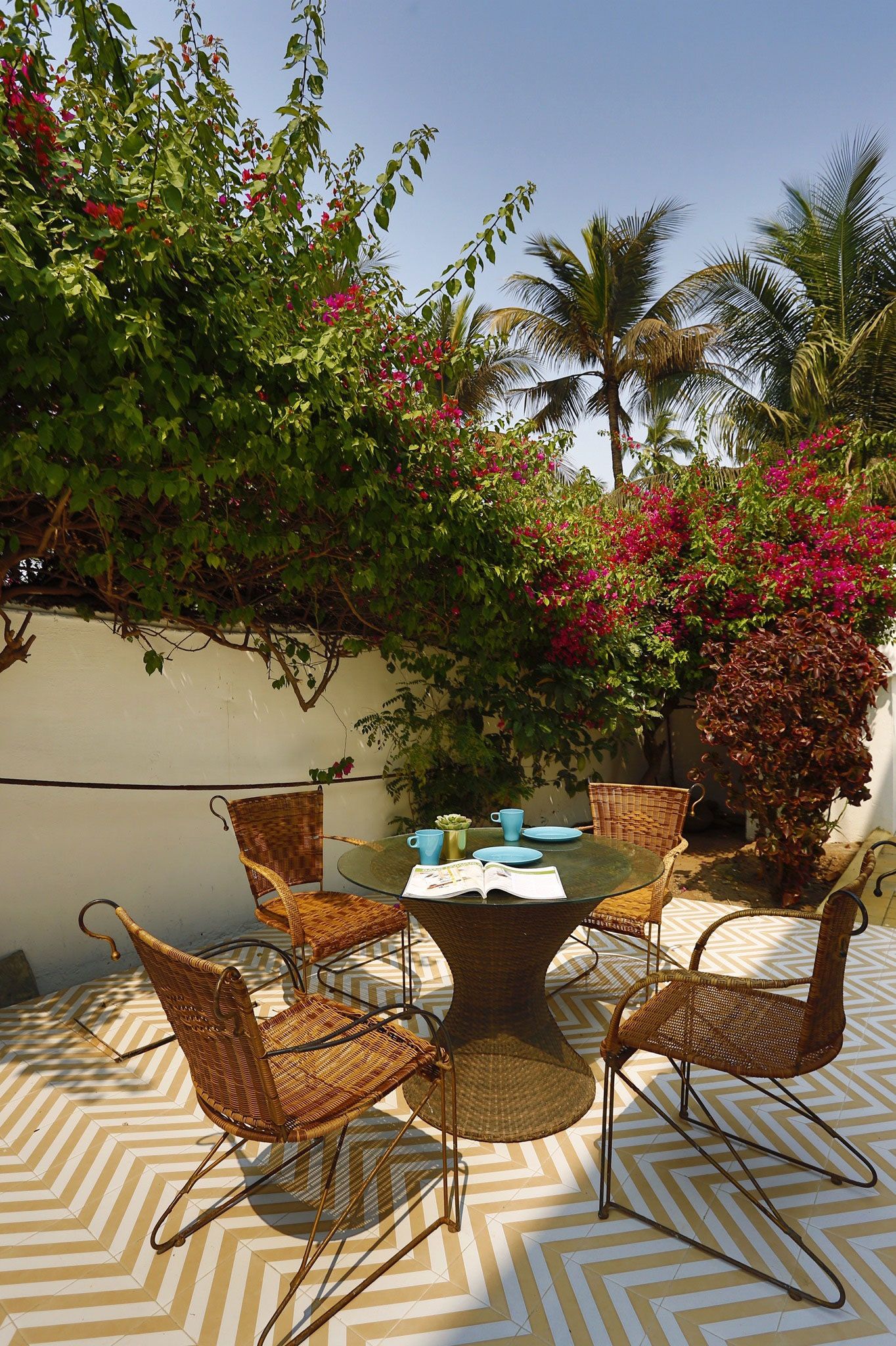 Mandira Bedi Beach home