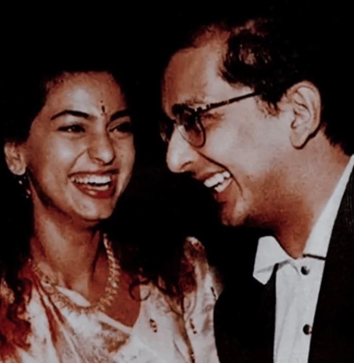 Juhi Chawla and Jay Mehta
