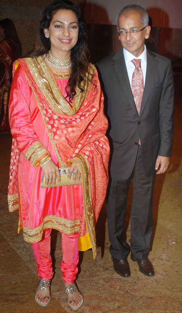 Juhi Chawla and Jay Mehta