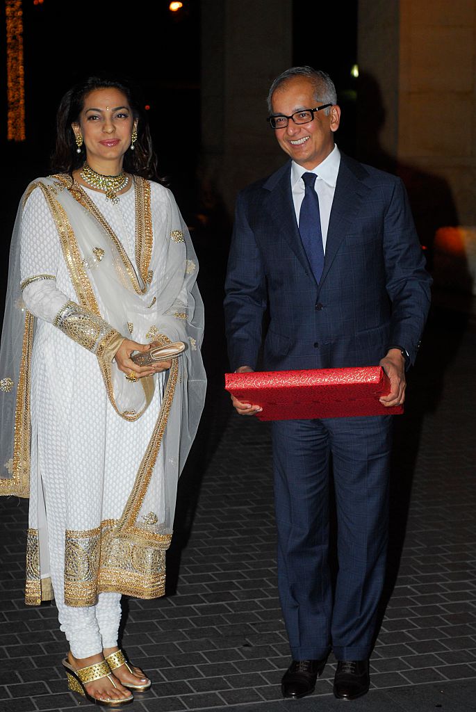 Juhi Chawla and Jay Mehta