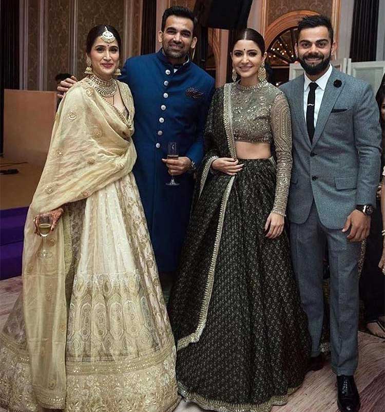 Virushka at the reception