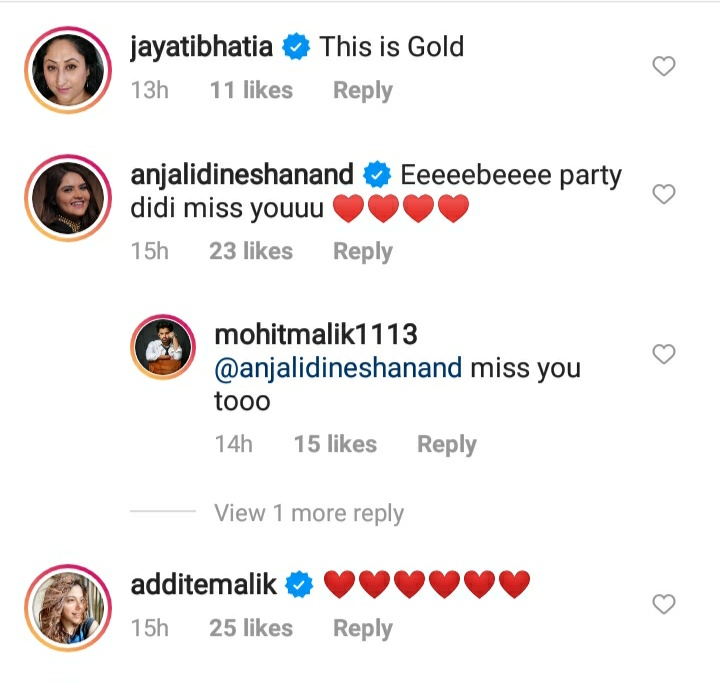 Comments on his post