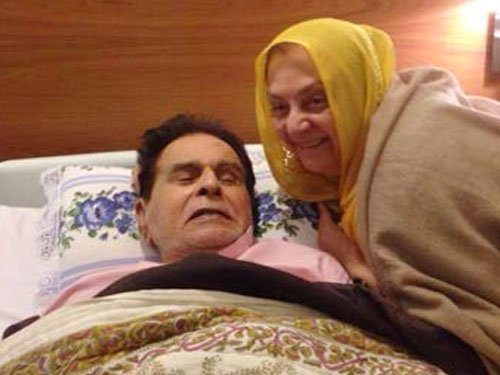 Dilip Kumar and Saira Banu