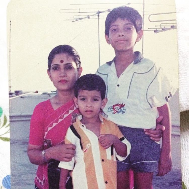 Vikrant Massey and family