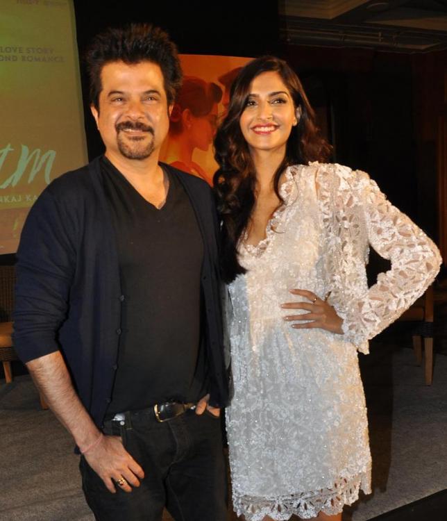 Anil and Sonam Kapoor