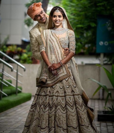 Sana Sayyad Wedding Lehenga