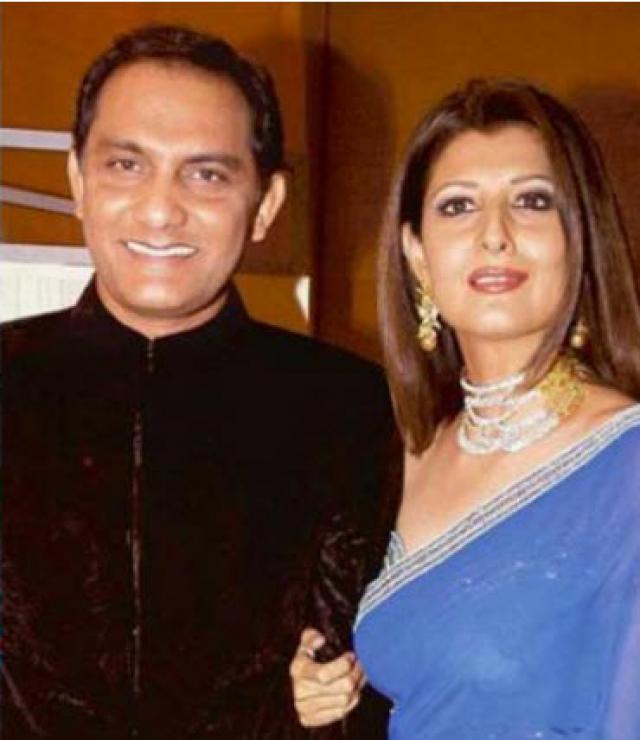 Sangeeta and Azharuddin
