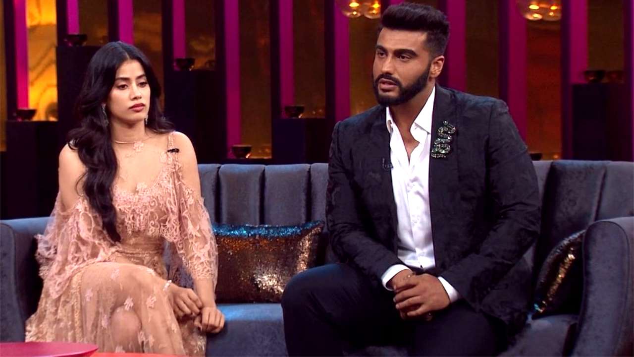 Arjun Kapoor and Janhvi Kapoor