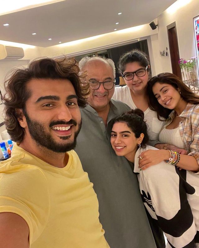 Arjun Kapoor and Janhvi Kapoor