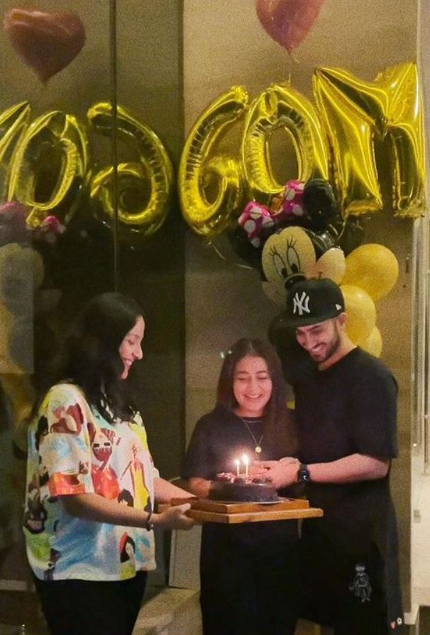 Neha Kakkar and Rohanpreet Singh