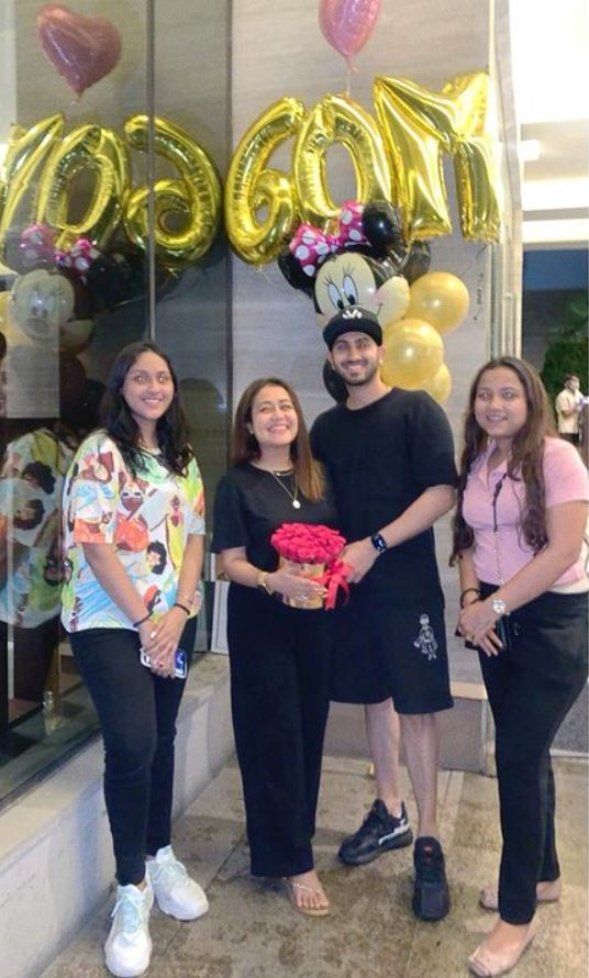 Neha Kakkar and Rohanpreet Singh