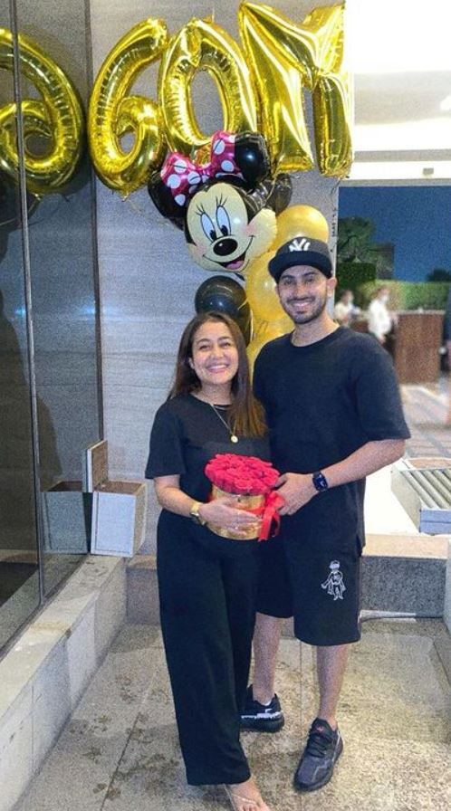 Neha Kakkar and Rohanpreet Singh