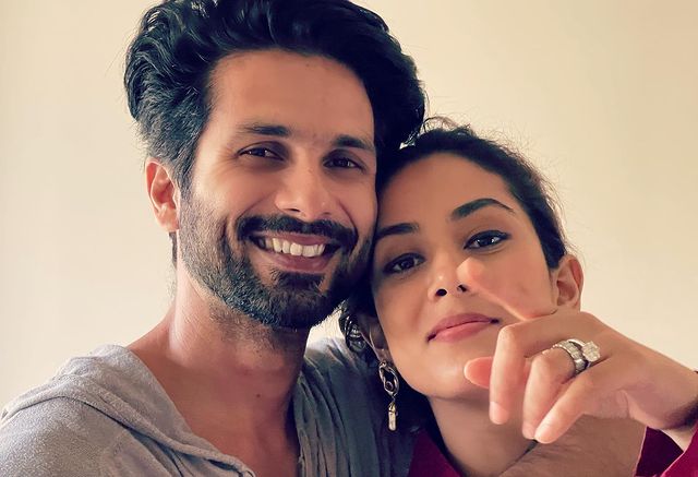 Shahid Kapoor and Mira Rajput Kapoor