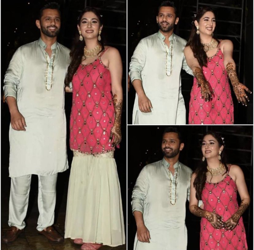 Rahul Disha Mehendi Ceremony