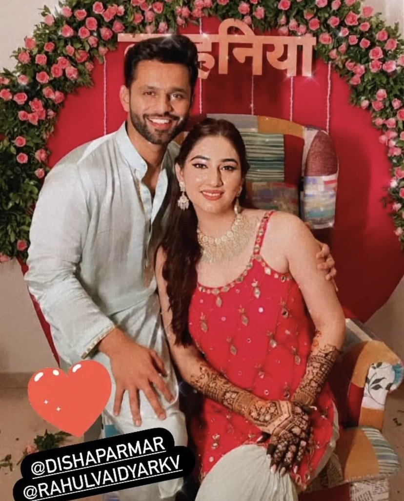 Rahul Disha Mehendi Ceremony