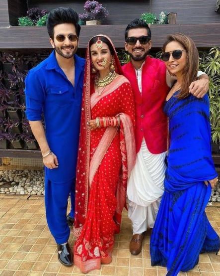 Shiny Lavesh wedding