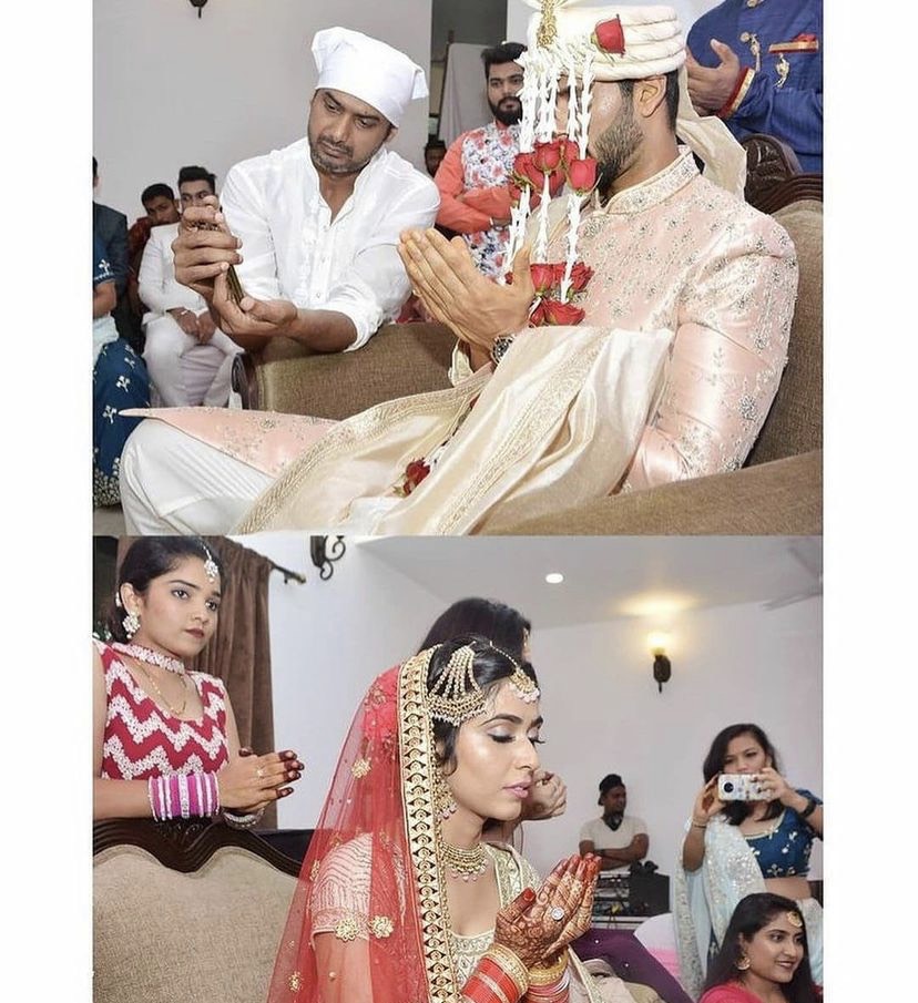 Shivam Dube Anjum Khan Wedding