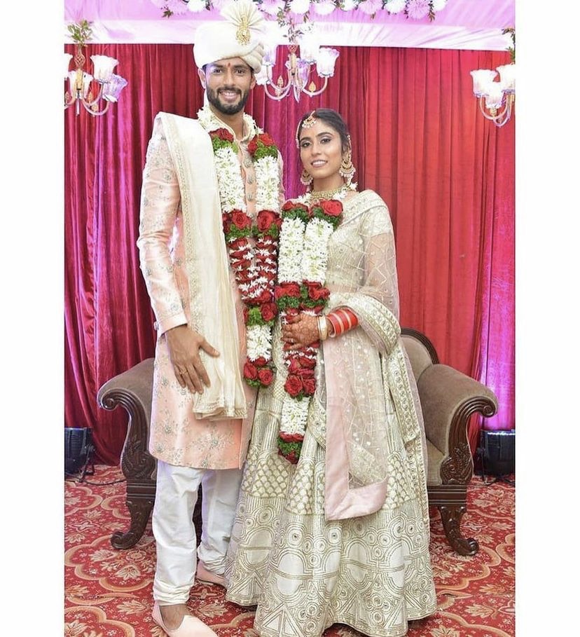 Shivam Dube Anjum Khan Wedding