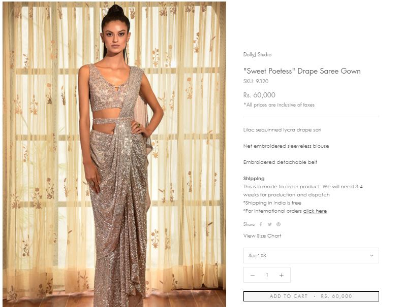 Disha Rahul reception look