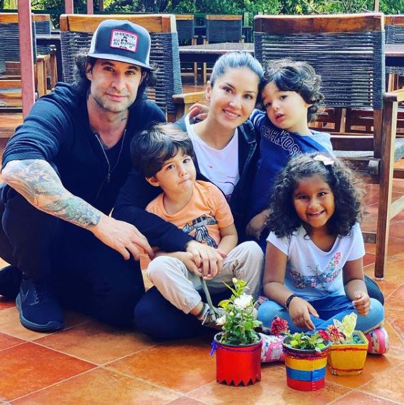 Sunny Leone Daniel Weber kids