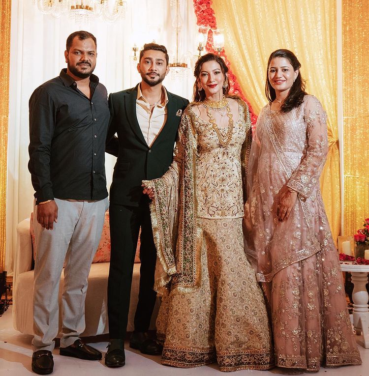 Gauahar's in-laws