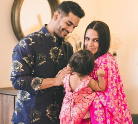 Angad Bedi Neha Dhupia Daughter