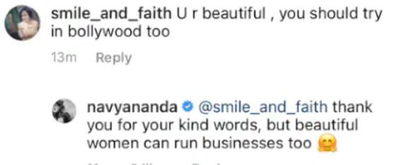 Navya Naveli Nanda In Bollywood