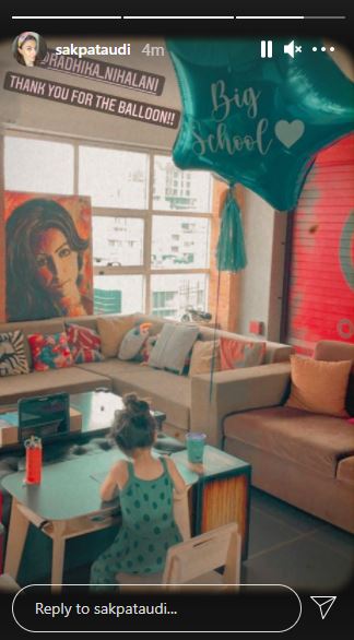 Inaaya Naumi Kemmu first big school class