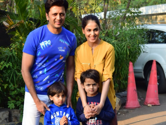 Riteish and his kids