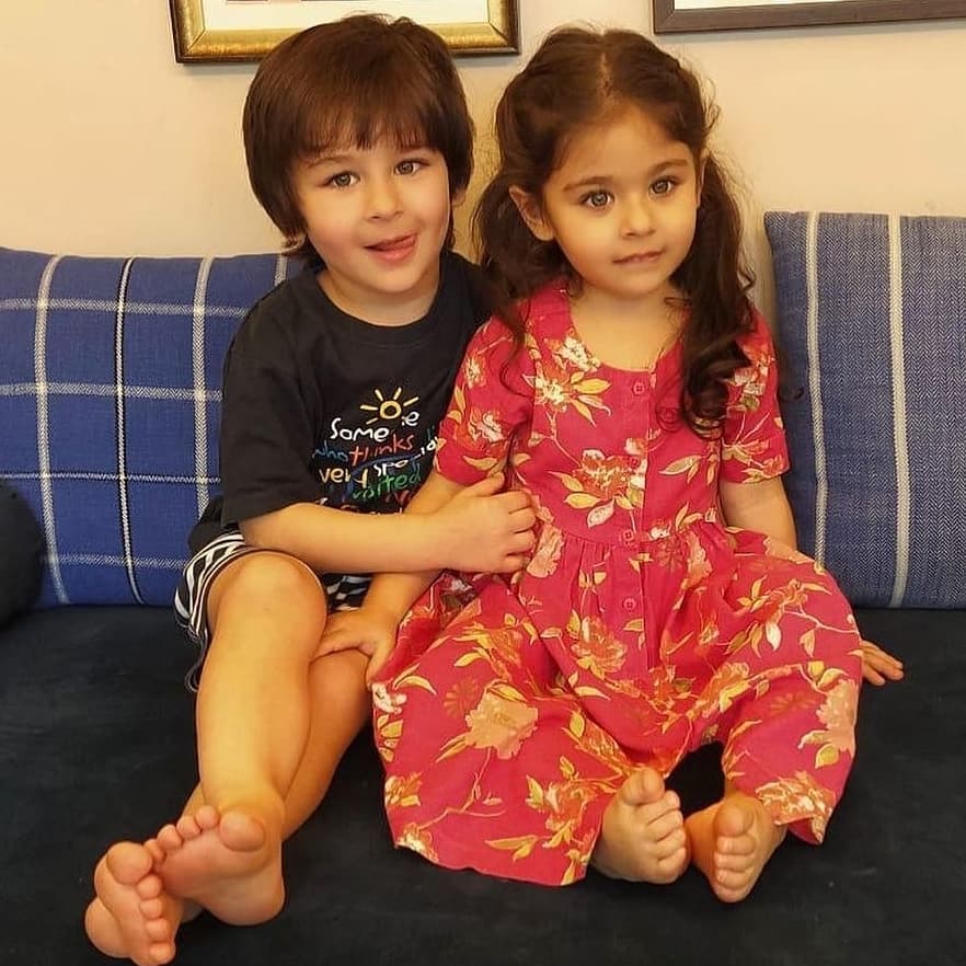 Taimur and Inaaya