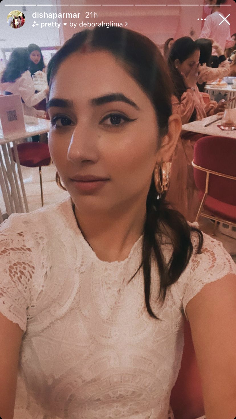 Disha Parmar In Sindoor