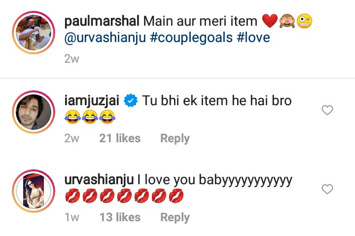 Urvashi's comment