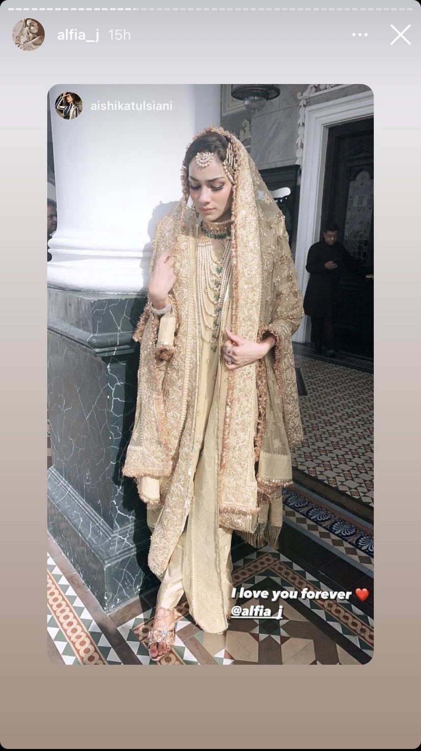 Alfia Jaffery wedding