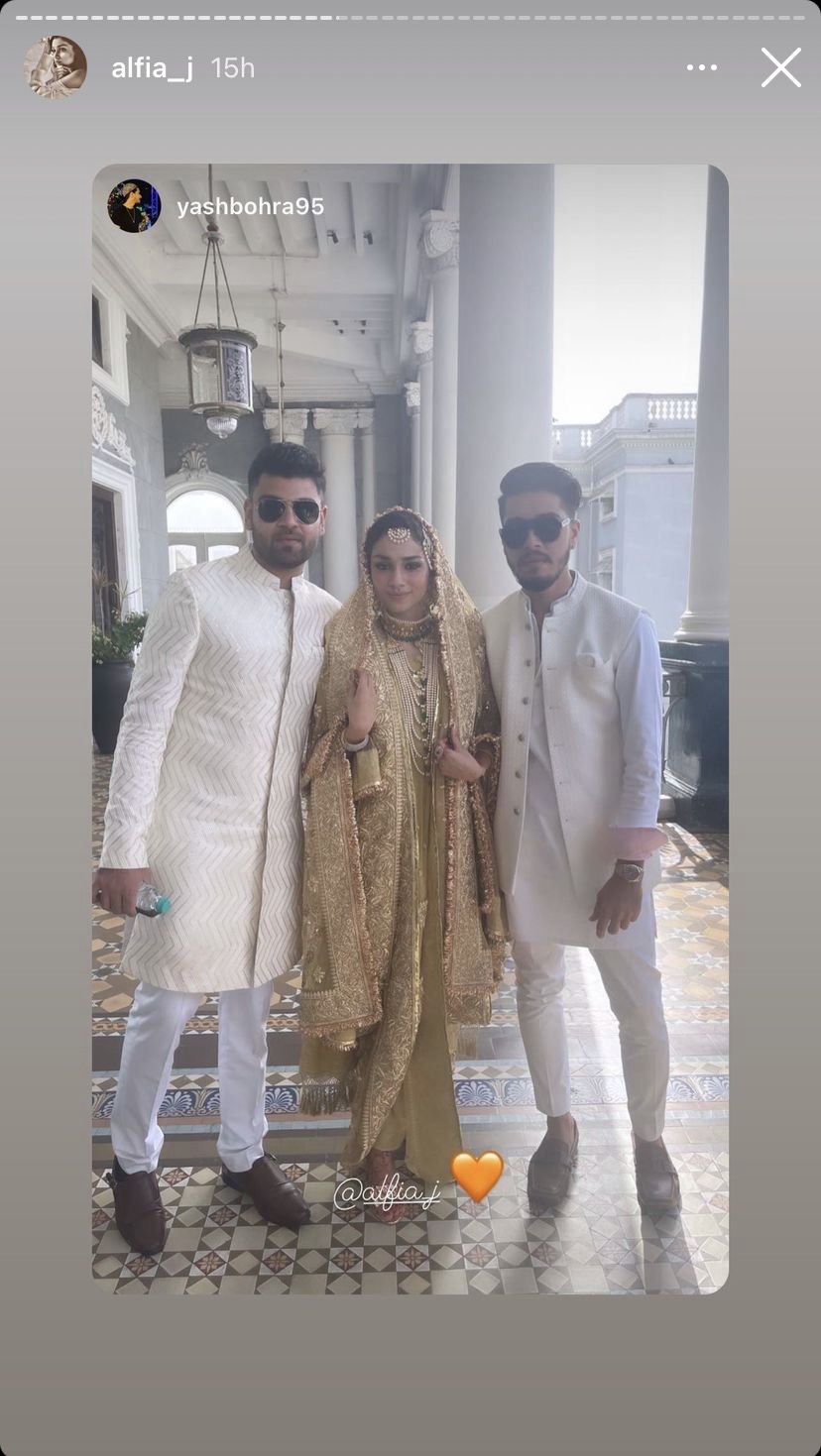 Alfia Jaffery wedding