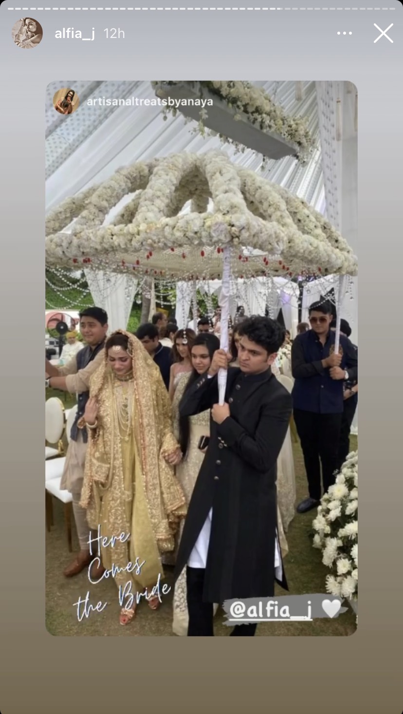 Alfia Jaffery wedding