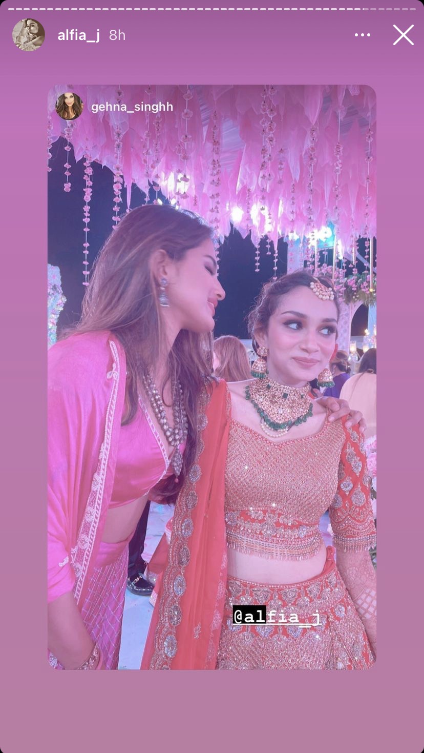 Alfia Jaffery wedding