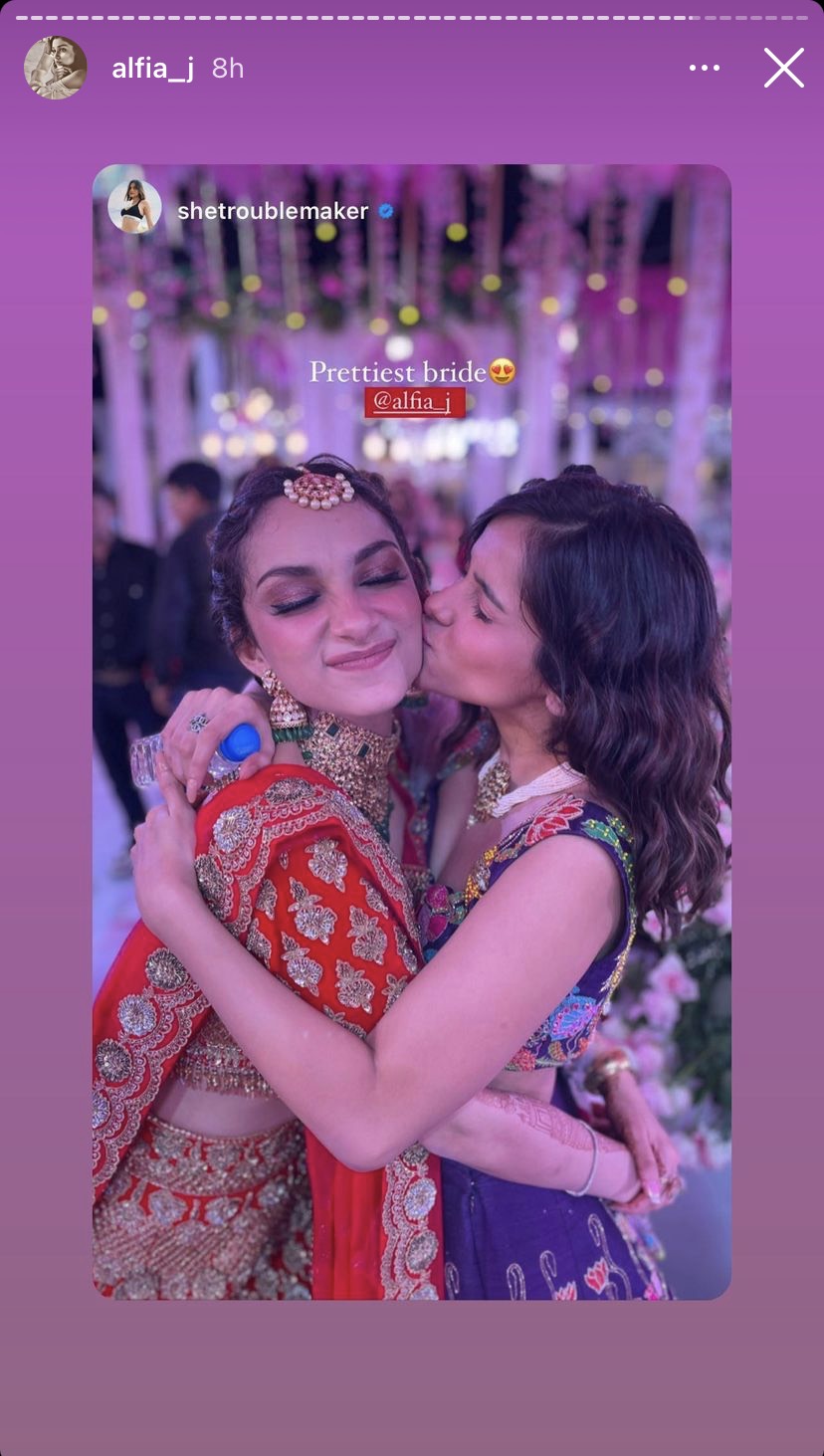 Alfia Jaffery wedding