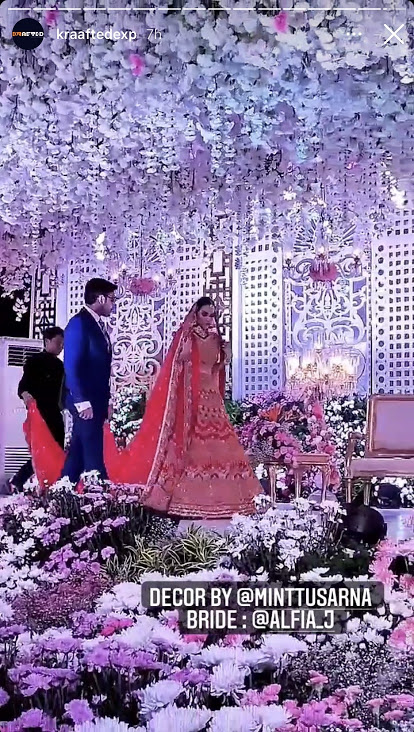 Alfia Jaffery wedding