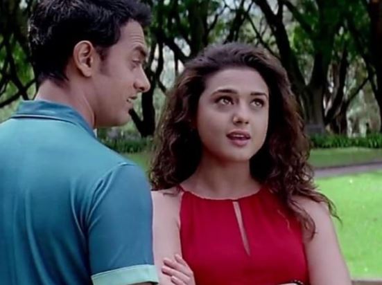 Aamir Khan Preity Zinta Dil Chahta Hai