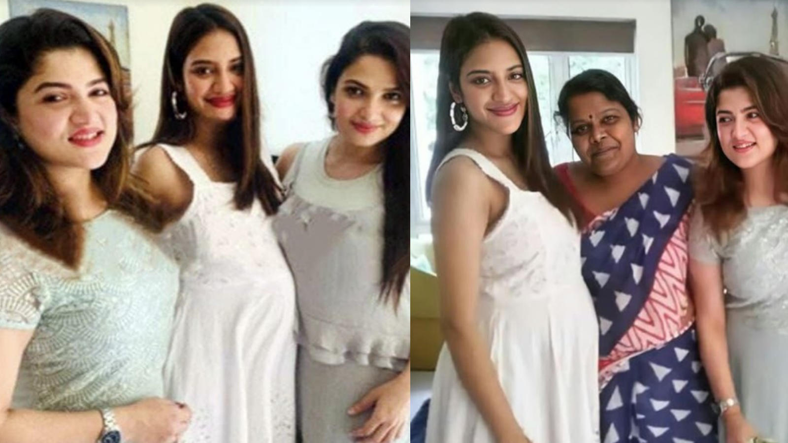 Nusrat baby bump