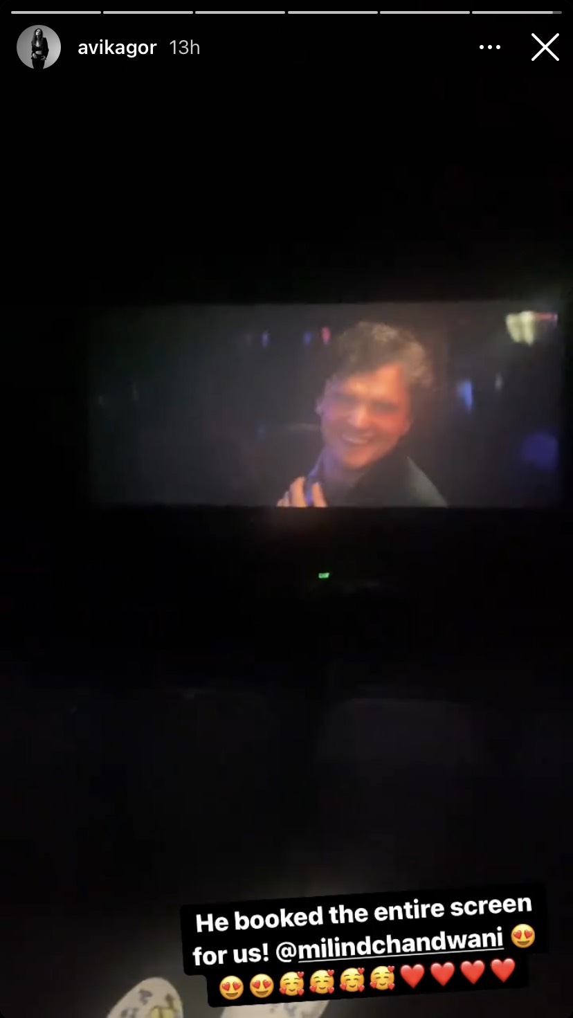 Avika Milind ANniversary celebration