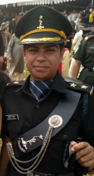 Martyred Major Neeraj Pandey's wife, Lieutenant Sushmita Pandey