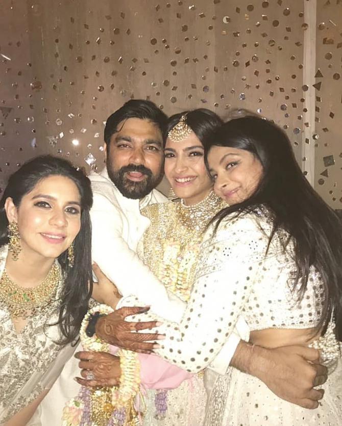 Sonam and family
